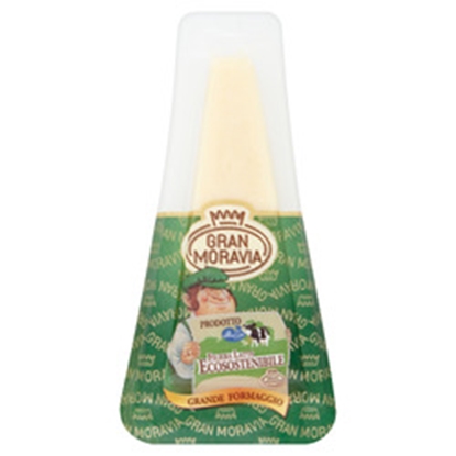 Picture of GRAN MORAVIA HARD CHEESE WEDGE 200GR